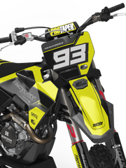 HUSQVARNA PL3 SERIE (JEDES FAHRRADMODELL UND JEDE FARBE!) Semi-Custom Factory Backing Graphics