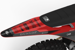 TECHNO V2 (JEDES FAHRRADMODELL UND JEDE FARBE!) Semi-Custom Factory Backing Graphics