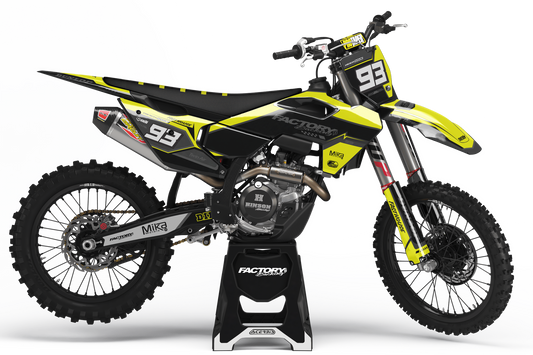 SÉRIE HUSQVARNA PL3 (TOUS LES MODÈLES ET COULEURS DE VÉLO !) Graphiques de support d'usine semi-personnalisés