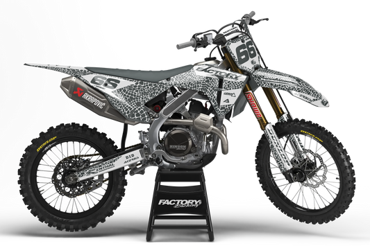 CROC V2 SERIES (ANY BIKE MODEL AND COLORS!) Semi-Custom Factory Backing Graphics