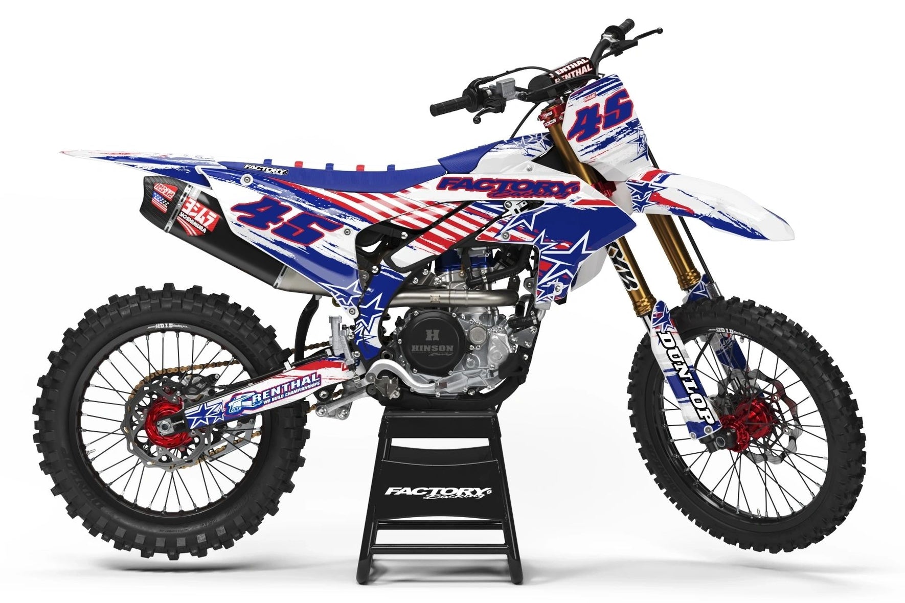 Factory Backing - Custom Motocross Bike Graphics