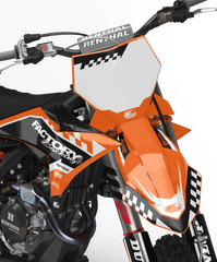 KT WINNER V1 SERIES (ANY BIKE MODEL AND COLORS!) Semi-Custom Factory Backing Graphics