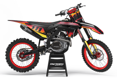 HONDA SUNSET SERIES (ANY BIKE MODEL AND COLORS!) Semi-Custom Factory Backing Graphics
