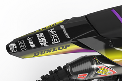KAWASAKI BLITZ (TOUS LES MODÈLES ET COULEURS DE VÉLO !) Graphiques de support d'usine semi-personnalisés