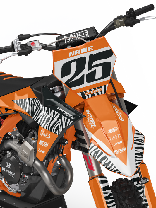 SÉRIE KT BLITZ (TOUS LES MODÈLES ET COULEURS DE VÉLO !) Graphiques de support d'usine semi-personnalisés
