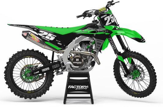 KAWASAKI BLITZ (JEDES FAHRRADMODELL UND JEDE FARBE!) Semi-Custom Factory-Hintergrundgrafiken
