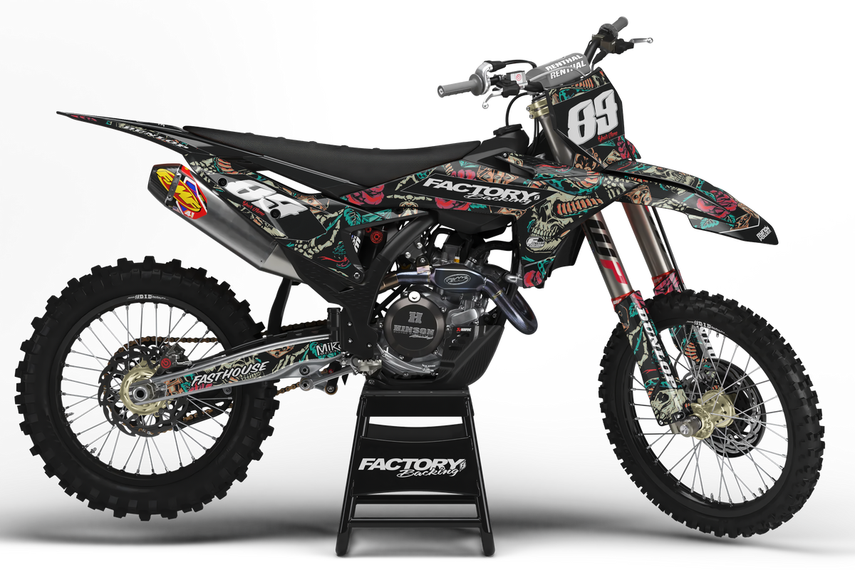 Factory Backing Graphics Factory Backing - Custom Motocross Bike Graphics