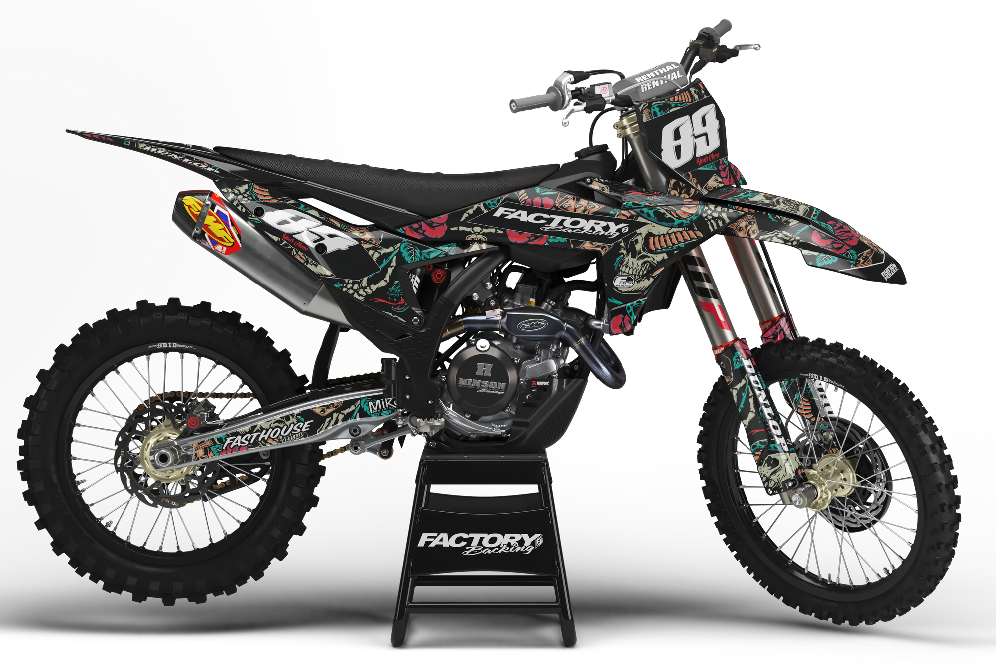 Factory Backing - Custom Motocross Bike Graphics