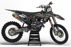 KT Tatted SERIES (ANY BIKE MODEL AND COLORS!) Semi-Custom Factory Backing Graphics