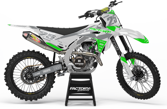 KAWASAKI BLITZ (JEDES FAHRRADMODELL UND JEDE FARBE!) Semi-Custom Factory-Hintergrundgrafiken