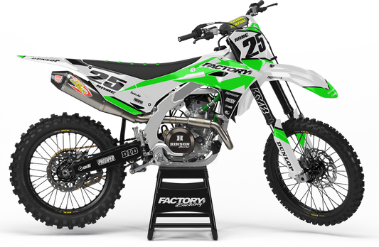 KAWASAKI BLITZ (JEDES FAHRRADMODELL UND JEDE FARBE!) Semi-Custom Factory-Hintergrundgrafiken