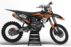 KT SLASHER V3 SERIES (ANY BIKE MODEL AND COLORS!) Semi-Custom Factory Backing Graphics