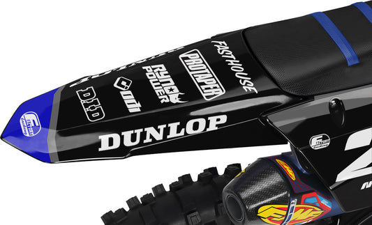 YAMAHA BOLTING SERIES (JEDES FAHRRADMODELL UND JEDE FARBE!) Semi-Custom Factory Backing Graphics
