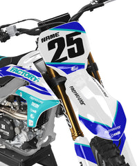 YAMAHA BOLTING SERIES (JEDES FAHRRADMODELL UND JEDE FARBE!) Semi-Custom Factory Backing Graphics