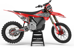 STARK ZEBRA (ANY BIKE MODEL AND COLORS!) Semi-Custom Factory Backing Graphics