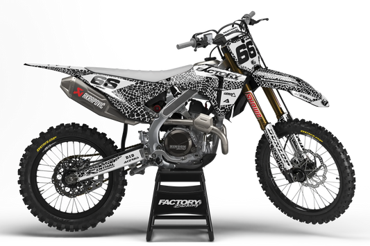 CROC V4 SERIES (ANY BIKE MODEL AND COLORS!) Semi-Custom Factory Backing Graphics