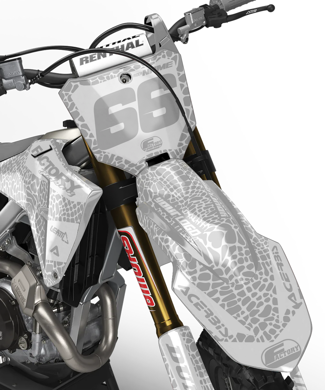 Factory Backing Graphics Factory Backing - Custom Motocross Bike Graphics