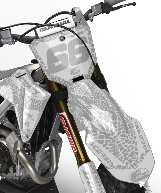 CROC V3 SERIES (ANY BIKE MODEL AND COLORS!) Semi-Custom Factory Backing Graphics