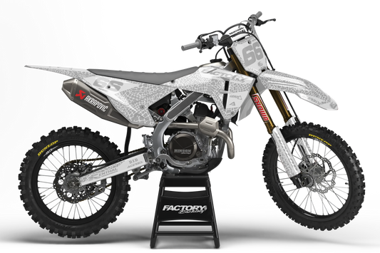 CROC V3 SERIES (ANY BIKE MODEL AND COLORS!) Semi-Custom Factory Backing Graphics