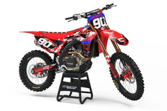 HONDA CAMOUFLAGE 2 SERIES (ANY BIKE MODEL AND COLORS!) Semi-Custom Factory Backing Graphics