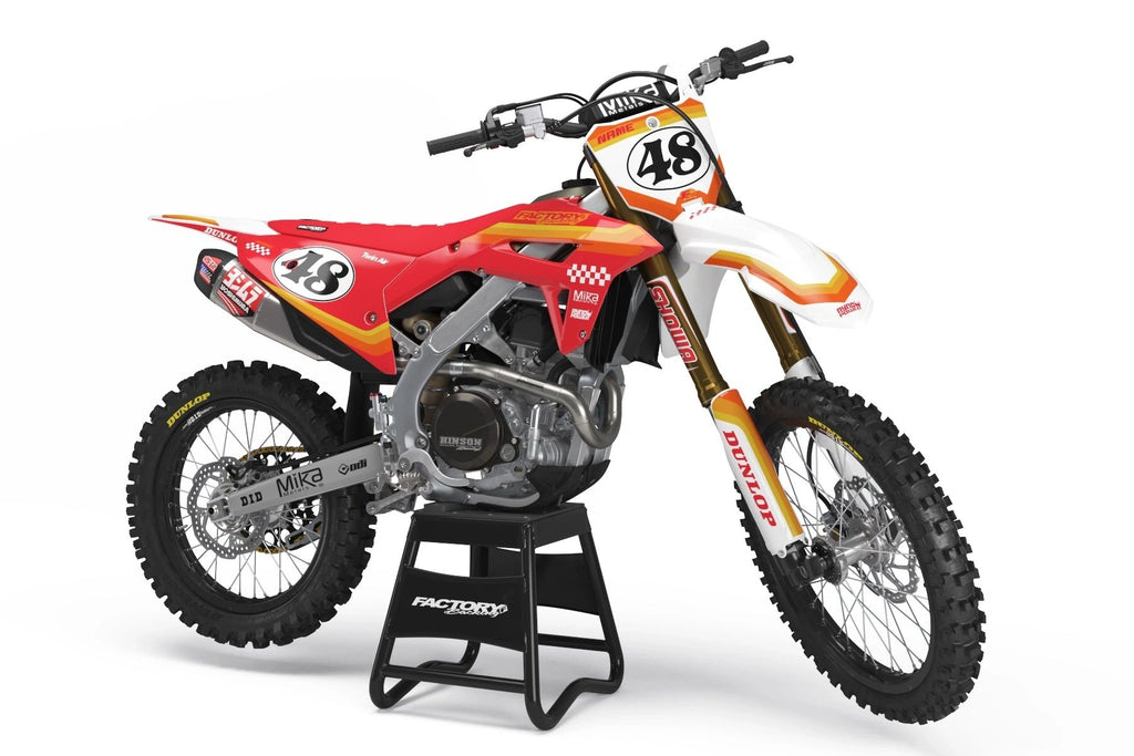 HONDA RETRO Graphics – Factory Backing