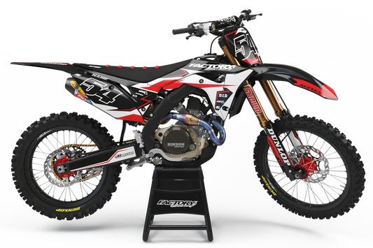 HONDA TORQUE SERIES (JEDES FAHRRADMODELL UND JEDE FARBE!) Semi-Custom Factory Backing Graphics 
