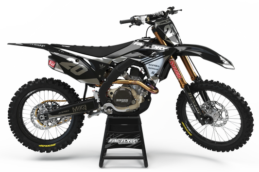 HONDA PL1 CHROM (JEDES FAHRRADMODELL UND JEDE FARBE!) Semi-Custom Factory Backing Graphics 