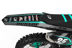 HONDA MIDNIGHT SERIES (ANY BIKE MODEL AND COLORS!) Semi-Custom Factory Backing Graphics