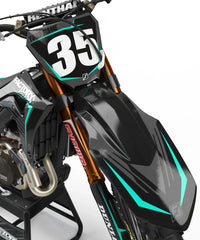HONDA MIDNIGHT SERIES (ANY BIKE MODEL AND COLORS!) Semi-Custom Factory Backing Graphics