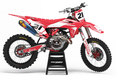 GAS GAS TECH SERIES (ANY BIKE MODEL AND COLORS!) Semi-Custom Factory Backing Graphics