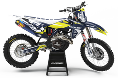 HUSQVARNA TECH SERIES (ANY BIKE MODEL AND COLORS!) Semi-Custom Factory Backing Graphics