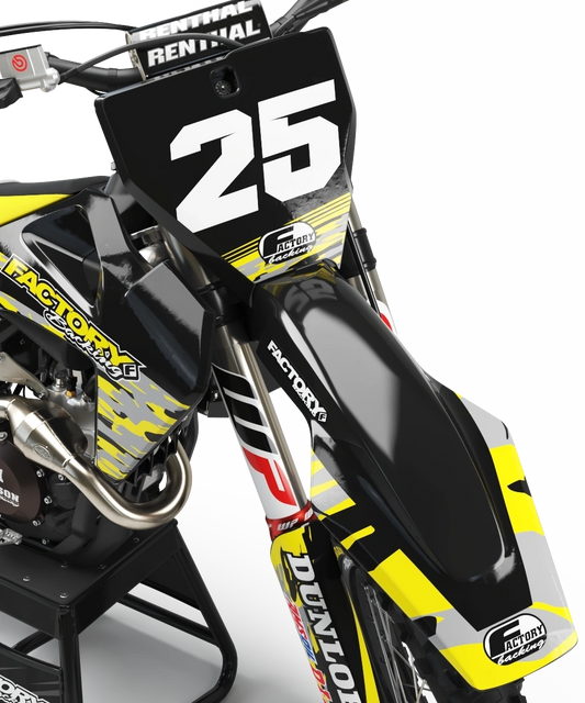 SÉRIE CAMO HUSQVARNA (TOUS LES MODÈLES ET COULEURS DE VÉLO !) Graphiques de support d'usine semi-personnalisés