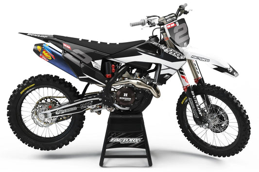 SÉRIE HUSQVARNA MK1 (TOUS LES MODÈLES ET COULEURS DE VÉLO !) Graphiques de support d'usine semi-personnalisés