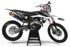SÉRIE HUSQVARNA MK1 (TOUS LES MODÈLES ET COULEURS DE VÉLO !) Graphiques de support d'usine semi-personnalisés