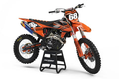 KT EXPRESS V1 SERIE (JEDES FAHRRADMODELL UND JEDE FARBE!) Semi-Custom Factory Backing Graphics