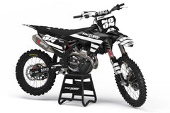 KT PUNK FLAG BW SERIES (ANY BIKE MODEL AND COLORS!) Semi-Custom Factory Backing Graphics