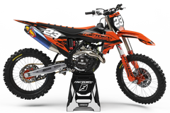 KT SWIFT SERIES (ANY BIKE MODEL AND COLORS!) Semi-Custom Factory Backing Graphics