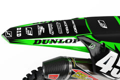 KAWASAKI FAST GUY (ANY BIKE MODEL AND COLORS!) Semi-Custom Factory Backing Graphics