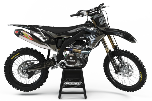 KAWASAKI PL1 CHROME (TOUS LES MODÈLES DE VÉLO ET COULEURS !) Graphiques de support d'usine semi-personnalisés
