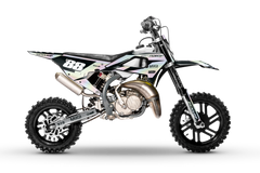 COBRA HOLOGRAPHIC CHROME- must select finish option for chrome**  BOLTING SERIES (ANY BIKE MODEL AND COLORS!) Semi-Custom Factory Backing Graphics