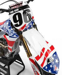 YAMAHA USA SERIES (JEDES FAHRRADMODELL UND JEDE FARBE!) Semi-Custom Factory Backing Graphics