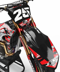 HONDA CAMO SERIES (JEDES FAHRRADMODELL UND JEDE FARBE!) Semi-Custom Factory Backing Graphics 