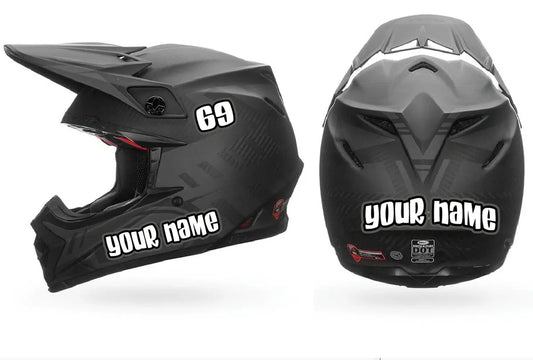 Jeu de décalcomanies pour casque V2 