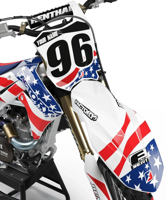 KAWASAKI USA (TOUS LES MODÈLES ET COULEURS DE VÉLO !) Graphiques de support d'usine semi-personnalisés
