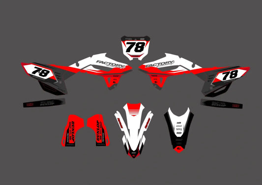 REPRINT OF EXACT PREVIOUS ORDER FOR FULL GRAPHICS KIT
