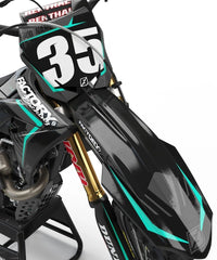 SUZUKI MIDNIGHT SERIES (JEDES FAHRRADMODELL UND JEDE FARBE!) Semi-Custom Factory Backing Graphics