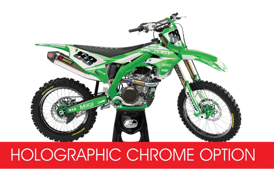KAWASAKI BOLTING (TOUS LES MODÈLES ET COULEURS DE VÉLO !) Graphiques de support d'usine semi-personnalisés