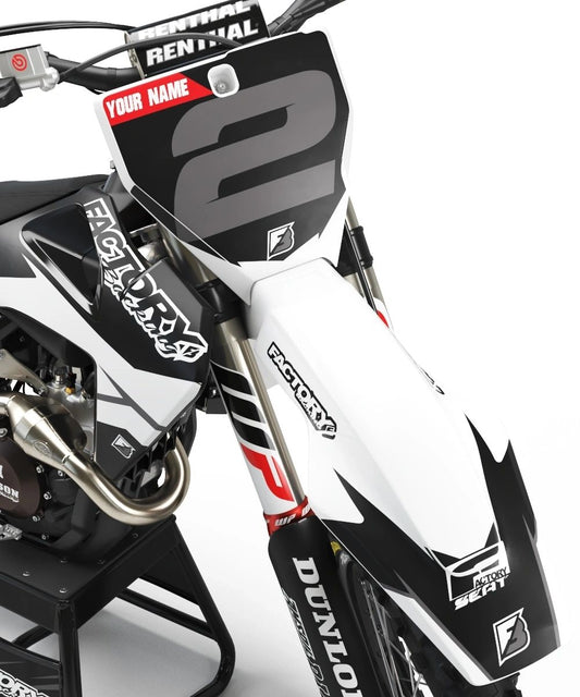 SÉRIE HUSQVARNA MK1 (TOUS LES MODÈLES ET COULEURS DE VÉLO !) Graphiques de support d'usine semi-personnalisés