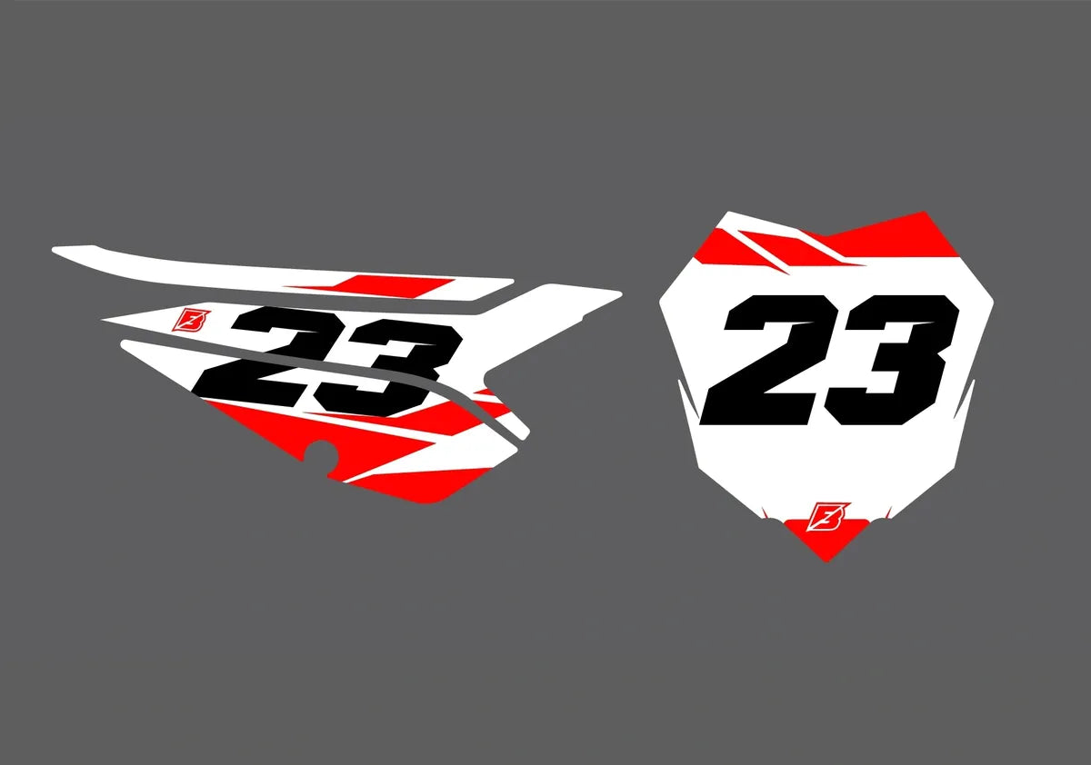 Swift Code Stickers Swift Factory Backing Pre Printed number decal Set - choose your name,