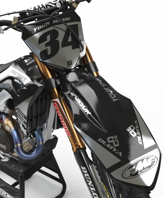 HONDA PL3 CHROM (JEDES FAHRRADMODELL UND JEDE FARBE!) Semi-Custom Factory Backing Graphics 
